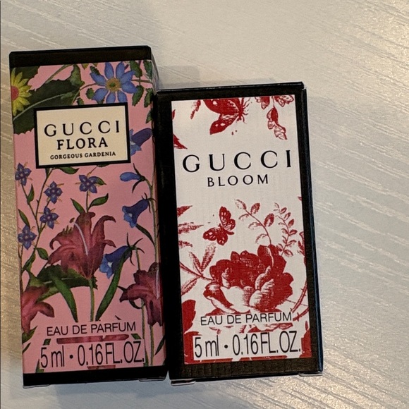 New Gucci Flora and Bloom Gorgeous Gardenia Eau de Parfum Bundle - Pink - Picture 4 of 5